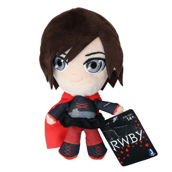 RWBY Ruby Rose Plush Figure Collectible Toy Rooster Teeth 2016 w/Tags - Picture 1 of 12